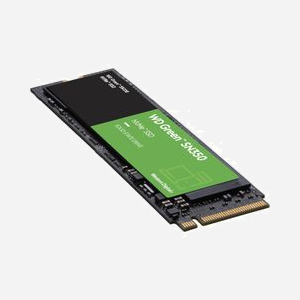 Western Digital Green SN350 960Go SSD M.2 PCIe 3.0 NVMe, Lecture 2400Mo/s, Ecriture 1900Mo/s, IOPS 340/380, TBW 80, Dimensions 80x22x2.38mm - Miniature 2