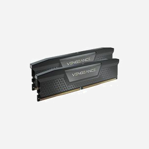Corsair Vengeance 64GB (2x32GB) DDR5 5200MHz CL40 DIMM 288-pin Noir Radiateur XMP 3.0 CMK64GX5M2B5200C40 - Miniature 1
