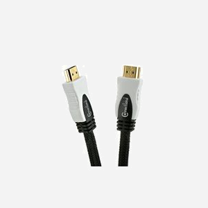 Connectland CL-CAB31005 : Câble HDMI 3m, Type A (Standard) Mâle/Mâle, Noir/Blanc, Compatible Plug and Play - Miniature 2