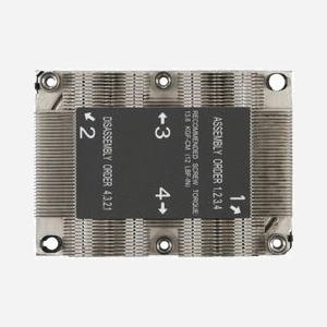 Supermicro SNK-P0067PS Dissipateur Thermique 1U pour Processeur Intel Xeon LGA 3647 (Socket P), TDP 205W - Miniature 3