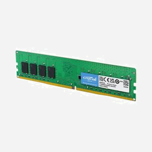 Crucial Module Mémoire 8 Go DDR4 3200 MHz CL22 Unbuffered DIMM 1.2V - CT8G4DFRA32A pour PC/Serveur, Configuration 1024M x 64