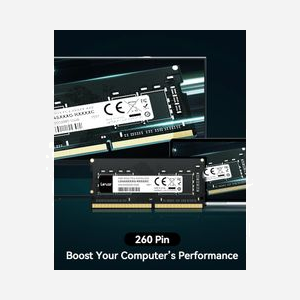 Lexar Module Mémoire DDR4 8Go 3200MHz SO-DIMM 260-pin 1.2V CL22 pour Ordinateur Portable (LD4AS008G-B3200GSST) - Miniature 3