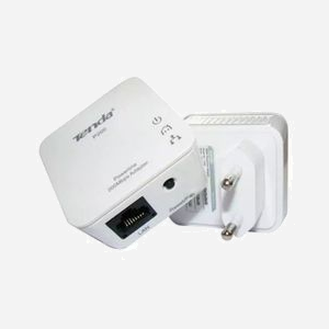 Tenda P200-TWIN : Kit de 2 Adaptateurs CPL 200 Mbit/s, 1x Fast Ethernet RJ-45, HomePlug AV, AES 128-bit, QoS, Blanc, 53x27x53mm, CE/FCC/RoHS - Miniature 3