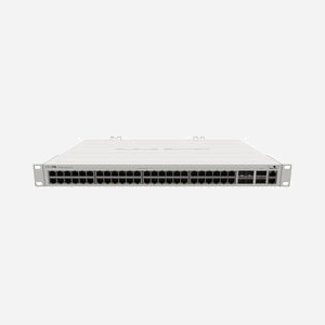 Mikrotik CRS354-48G-4S+2Q+RM Commutateur Géré L2 48x Gigabit Ethernet, 4x SFP+, 2x QSFP+, 336 Gbit/s, CPU 650MHz, Montage Rack - Miniature 3