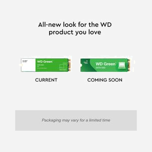Western Digital Green SN350 240Go SSD M.2 PCIe 3.0 NVMe - Lecture 2400Mo/s, Ecriture 900Mo/s - WDS240G2G0C - TBW 60 - 80x22x2.38mm - Miniature 3
