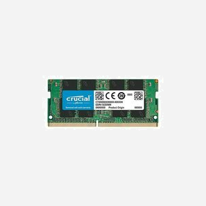 Crucial CT16G4SFRA32A : Module mémoire DDR4 16Go 3200MHz SO-DIMM CL22 1.2V Unbuffered pour ordinateur portable (1x16Go)