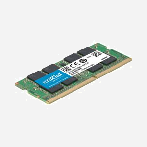 Crucial CT16G4SFRA32A : Module mémoire DDR4 16Go 3200MHz SO-DIMM CL22 1.2V Unbuffered pour ordinateur portable (1x16Go) - Miniature 2
