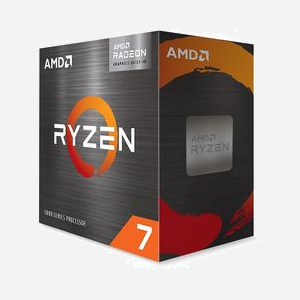Processeur AMD Ryzen 7 5700G 3.8 GHz Socket AM4 8 Cores 16 Threads avec AMD Radeon Graphics, TDP 65W, Mémoire Cache L3 16 Mo, DDR4 3200 MHz - Miniature 1