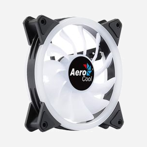 Aerocool DUO12PRO - Kit de 3 ventilateurs 120mm pour Boîtier PC, 1000 RPM, 19.7 dB, 33.4 CFM, Roulement Hydraulique, LED RGB, Connecteur 6-pin - Miniature 3