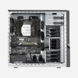 Supermicro SuperChassis CSE-GS5A-754K Midi Tower Serveur Noir/Gris, Alimentation 750W 80+ Gold, 6x 3.5", 4x 2.5", 2x 5.25", ATX/microATX - Miniature 2