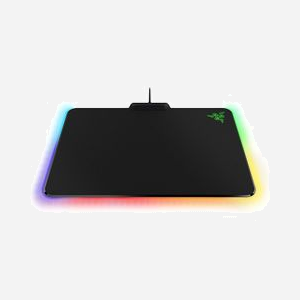 Razer Firefly Noir - Surface de souris micro-texturée 355x255x4mm, rétroéclairage Chroma, 1 port USB 2.0, base antidérapante - RZ02-01350100-R3M1 - Miniature 2