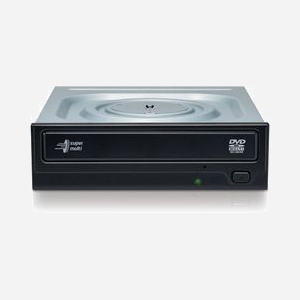 Hitachi-LG GH24NSD5.ARAA10B Graveur DVD±RW Interne 24x Noir SATA - Support M-DISC - Compatible Windows 10 - Dimensions 146x165x41.3mm - Miniature 3