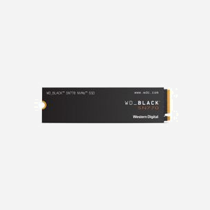Western Digital Black SN770 SSD 500Go M.2 PCIe 4.0 NVMe 2280 - Lecture 5000Mo/s, Écriture 4000Mo/s, IOPS Lecture 460K, IOPS Écriture 800K
