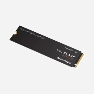 Western Digital Black SN770 SSD 500Go M.2 PCIe 4.0 NVMe 2280 - Lecture 5000Mo/s, Écriture 4000Mo/s, IOPS Lecture 460K, IOPS Écriture 800K - Miniature 3