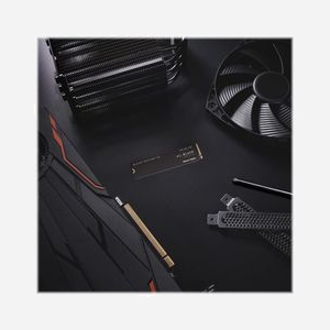 Western Digital Black SN770 SSD 500Go M.2 PCIe 4.0 NVMe 2280 - Lecture 5000Mo/s, Écriture 4000Mo/s, IOPS Lecture 460K, IOPS Écriture 800K - Miniature 4