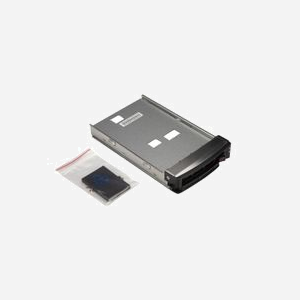 Supermicro MCP-220-73301-0N Boîtier HDD/SSD 3.5" Noir/Inox, 1 baie, Hot-Swap, Code SH: 84733080 - Miniature 3