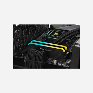 Corsair Vengeance RGB 32Go (2x16Go) DDR4 3200MHz DIMM 288-pin CL16 XMP 2.0 Radiateur Noir, Compatible Intel/AMD 300/400/500/600 Series - Miniature 2