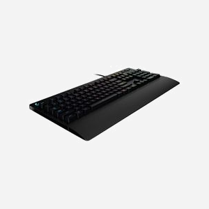 Logitech G G213 Prodigy Clavier Gamer USB AZERTY Français Noir, Rétroéclairage RGB, Anti-Ghosting, Résistant aux éclaboussures, Repose-poignets - Miniature 3