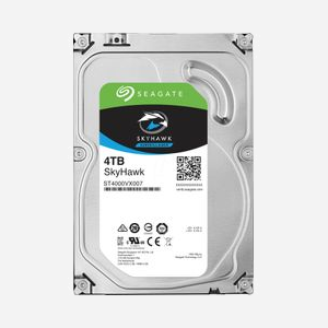 Seagate SkyHawk ST4000VX007 HDD 4To 3.5" SATA III 6Gb/s 64Mo Cache Surveillance Vidéo 5-70°C 5.5W 190MiB/s - Miniature 2