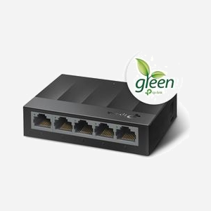 TP-Link LS1005G-V1 Switch Non-Géré 5 Ports Gigabit Ethernet 10/100/1000 RJ-45, 10 Gbit/s, MAC 2000 entrées, IEEE 802.3i/u/x, Montage Mural - Miniature 2