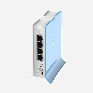 Mikrotik hAP lite RB941-2ND : Routeur 2.4 GHz, 4 ports Ethernet 10/100, CPU Qualcomm 650 MHz, 32 Mo RAM, WiFi 802.11b/g/n, Antenne 1.5 dBi, Blanc - Miniature 5