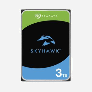 Seagate SkyHawk ST3000VX015 HDD 3 To 3.5" SATA III 6 Gbit/s, 256 Mo cache, surveillance 24/7, 64 caméras max, RV sensors, 180 MiB/s, 1000000h MTBF - Miniature 2