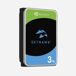 Seagate SkyHawk ST3000VX015 HDD 3 To 3.5" SATA III 6 Gbit/s, 256 Mo cache, surveillance 24/7, 64 caméras max, RV sensors, 180 MiB/s, 1000000h MTBF - Miniature 3