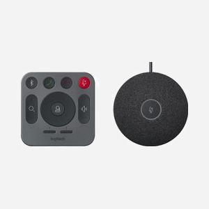 Logitech TAPRAPMSTLNV2 : Système visioconférence Microsoft Teams Rooms Large, 4K Ultra HD, zoom 15x, écran 10.1" tactile, Windows 10 IoT, Intel Core i5-1145G7E, 256GB HDD - Miniature 4