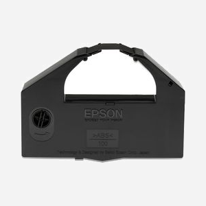 Epson Ruban Noir C13S015066 pour Imprimante Matricielle 24-pin DLQ-3000/+/3500, Rendement 6 Millions Caractères, Noir - Miniature 1