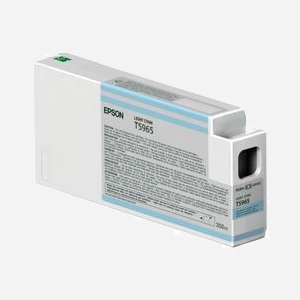 Epson Encre Pigment Cyan Clair 350ml C13T596500 pour Stylus Pro 7900/9900/7890/9890 - Jet d'encre, Cartouche Originale, Fabriqué en Chine - Miniature 1