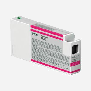 Epson Encre Pigment Vivid Magenta 700ml C13T636300 pour Stylus Pro 7700/9700/7900/9900/7890/9890 - Jet d'encre, Magenta vif - Miniature 1