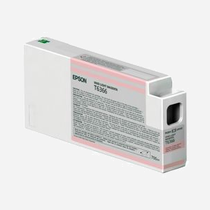 Epson C13T636600 : Encre Pigment Vivid Magenta Clair 700ml pour Stylus Pro 7900/9900/7890/9890 & WT7900, Technologie Jet d'Encre