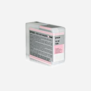 Epson Encre Pigment Vivid Magenta Clair 80ml - Stylus Pro 3880 - Référence C13T580B00
