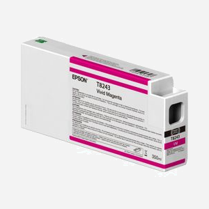 Epson UltraChrome HDX/HD T824300 Vivid Magenta - Cartouche d'encre à pigments 350ml - SureColor SC-P6000/P7000/P8000/P9000 - C13T824300 - Miniature 1