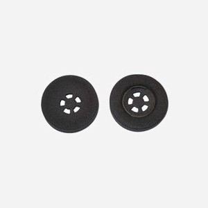 POLY - Kit de 2 oreillettes en mousse noires 85R24AA pour EncorePro HW700, séries 500 et 700 - Dimensions colis : 190x210x55mm, poids : 300g