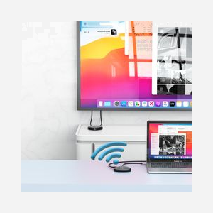 Verbatim Adaptateur d'Affichage Sans Fil USB 2.0 Bureau 32147 - Wi-Fi - USB Type-A/C - Android 7.0, Windows 7/8/10/11, Mac OS X 10.2 - 94.2x94.2x35mm - Miniature 3