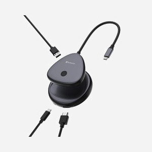 Verbatim Adaptateur d'Affichage Sans Fil USB 2.0 Bureau 32147 - Wi-Fi - USB Type-A/C - Android 7.0, Windows 7/8/10/11, Mac OS X 10.2 - 94.2x94.2x35mm - Miniature 4