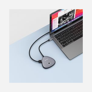 Verbatim Adaptateur d'Affichage Sans Fil USB 2.0 Bureau 32147 - Wi-Fi - USB Type-A/C - Android 7.0, Windows 7/8/10/11, Mac OS X 10.2 - 94.2x94.2x35mm - Miniature 5