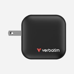 Verbatim Chargeur Secteur Mini GaN 70W Universel Noir : 2x USB-C (70W Power Delivery 3.0), 1x USB-A (Quick Charge 3.0), 100-240V, Protections Multiples - Miniature 5