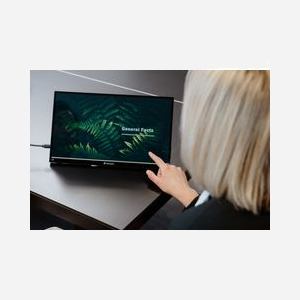 Verbatim 32238 Moniteur Portable 15.6" 4K Ultra HD LCD Tactile IPS, 3840x2160, 350cd/m², 6ms, HDMI 1.4, USB-C, AMD FreeSync - Miniature 2