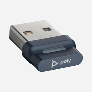 POLY Adaptateur Bluetooth BT700 USB-A 5.1, Profils A2DP/AVRCP/HSP, Compatible POLY BT700, USB Type-A, Dimensions 212.5 x 154 x 54 mm, Noir - Miniature 1
