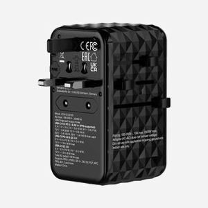 Verbatim Chargeur Secteur Universel 32125, 1x USB 2.0, 3x USB-C, Quick Charge 4, Power Delivery 3.1 140W, GaN, 100-250V, Noir - Miniature 4
