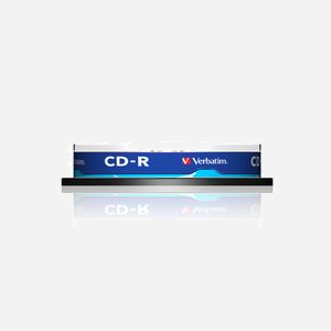Verbatim CD-R Extra Protection 700 Mo 52x - Pack de 10 unités - Surface de protection blanche - Référence 43437 - Conditionnement Fuseau - Miniature 2