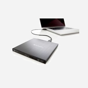 Verbatim Graveur Blu-Ray RW Externe Slimline Noir USB 3.2 Gen 1 (3.1 Gen 1) 145x133x11mm, Logiciel Nero Burn & Archive, Réf. 43890, Windows/macOS - Miniature 4