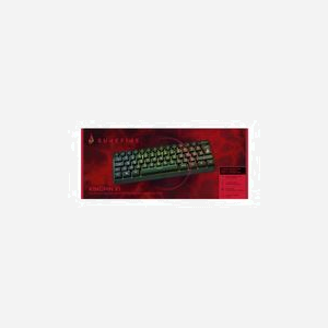 SureFire KingPin X1 Clavier Gaming USB AZERTY Français 60% Noir - Membrane, RGB, Anti-ghosting, 62 touches, Câble 1.8m, Compatible Windows/macOS/ChromeOS - Miniature 2