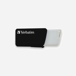 Verbatim Store 'n' Click 32 Go Noir - Clé USB 3.2 Gen 1 Type-A, Lecture 80 Mo/s, Écriture 25 Mo/s, Format Slide, Dimensions 53x22x10mm, 9g - Miniature 2