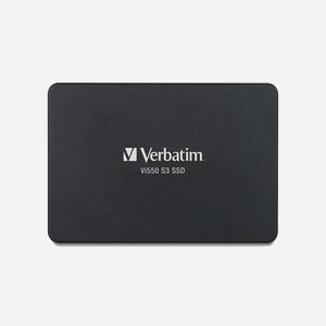 Verbatim Vi550 S3 SSD 128GB 2.5" SATA III 6Gb/s 3D NAND Lecture 520Mo/s Écriture 430Mo/s Contrôleur Phison PS3111 MTBF 2M heures - Miniature 3