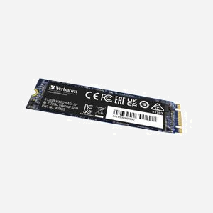 Verbatim SSD Vi560 S3 M.2 2280 512Go SATA III 6Gbit/s 3D NAND Lecture 520Mo/s Écriture 480Mo/s IOPS 101K/80K TBW 240 Windows/macOS/Linux - Miniature 3