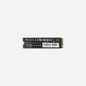 Verbatim Vi3000 SSD 256Go M.2 PCIe 3.0 NVMe, Lecture 3100Mo/s, Écriture 1300Mo/s, 100K IOPS (Lecture/Écriture), 80x22x2.3mm - Miniature 4