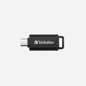Verbatim Store 'n' Go 64 Go USB Type-C 3.2 Gen 1 (3.1 Gen 1) Noir Format Slide, 46x17x8mm, Compatible Windows/macOS, Réf. 49458 - Miniature 3